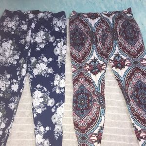 Romwe Patterned Leggings Bundle